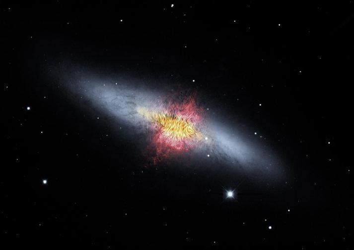the Cigar Galaxy, space, stars