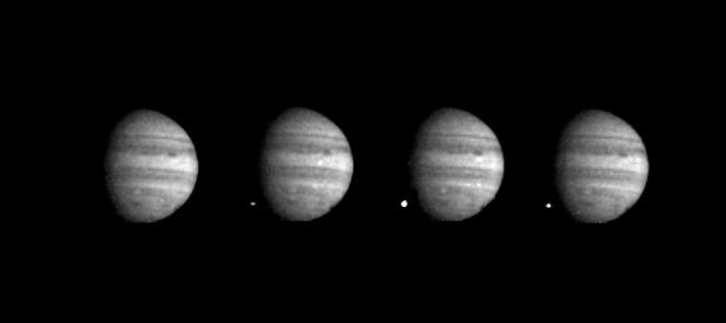 Image of SL9 Captured by Galileo Spacecraft.