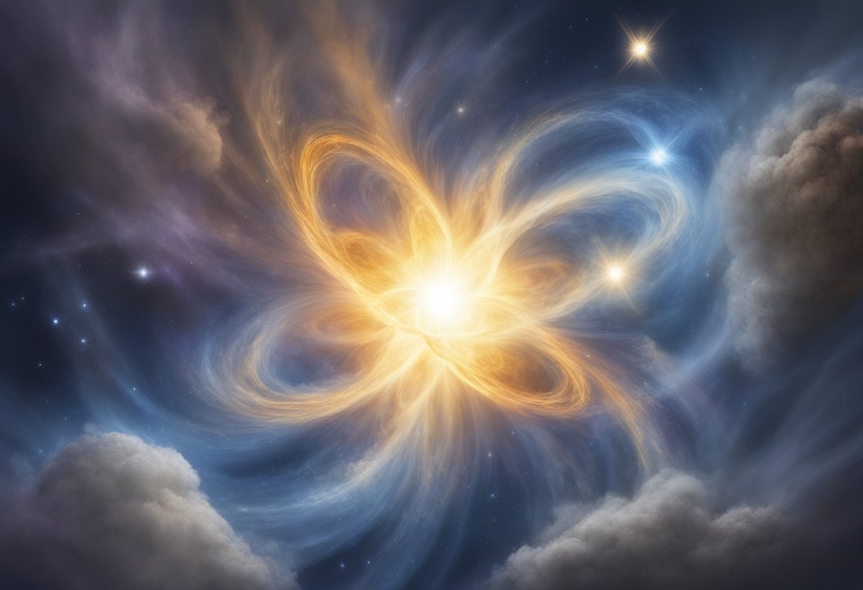 A star forms from a dense cloud of gas and dust, undergoing nuclear fusion to produce energy and light, before eventually dying and either becoming a white dwarf, neutron star, or black hole