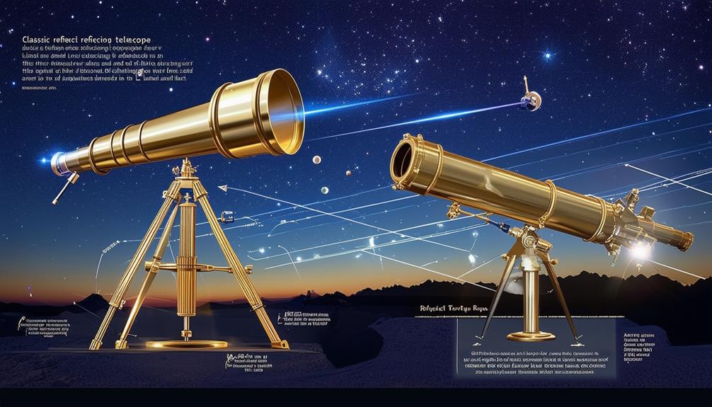 optical telescope design differences
