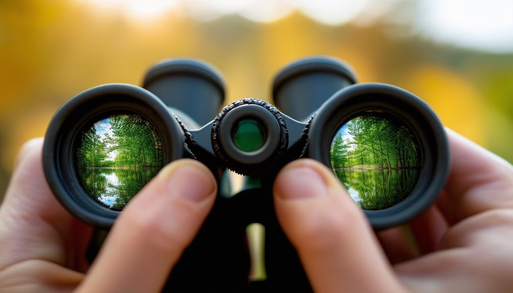 adjusting the lens precisely