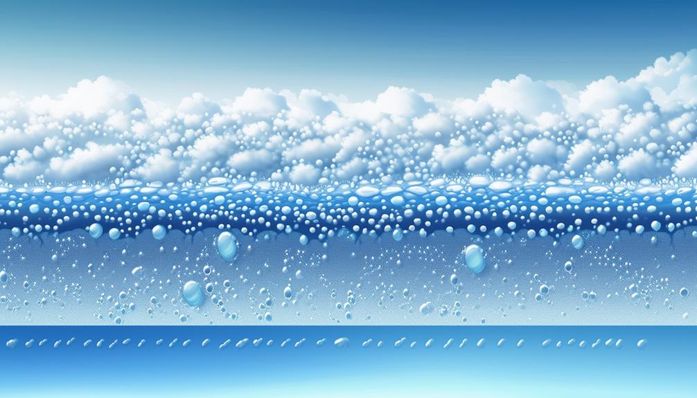 formation of cloud droplets
