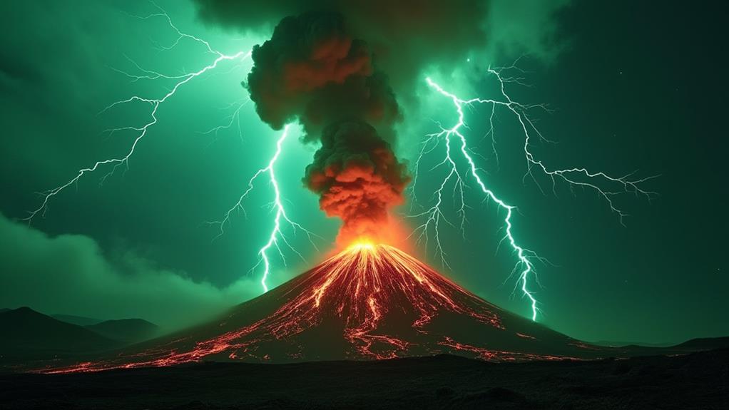 volcanic lightning effects analysis