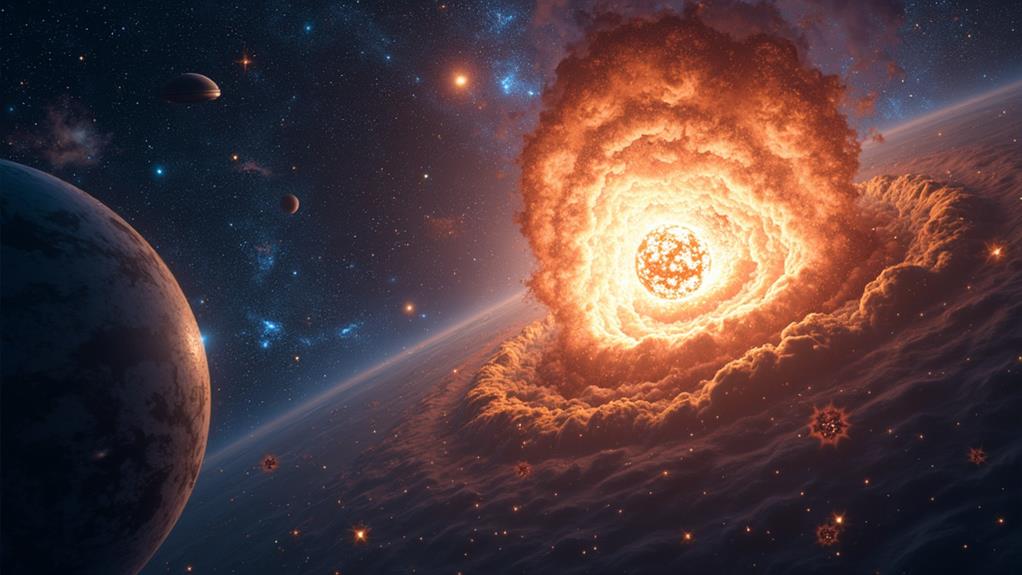 studying stellar explosions phenomena