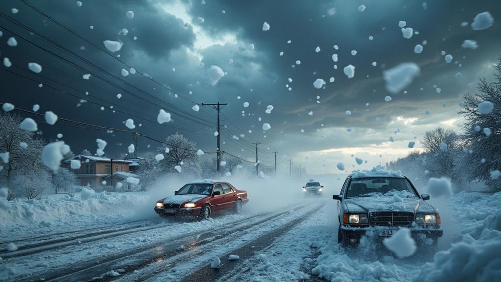 massive ice precipitation event
