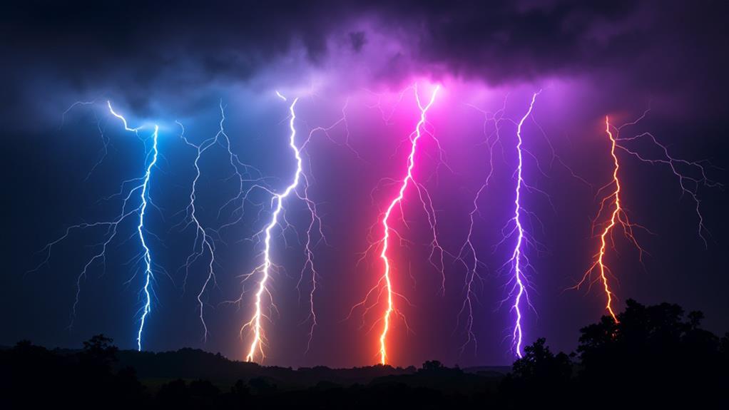 lightning color influences