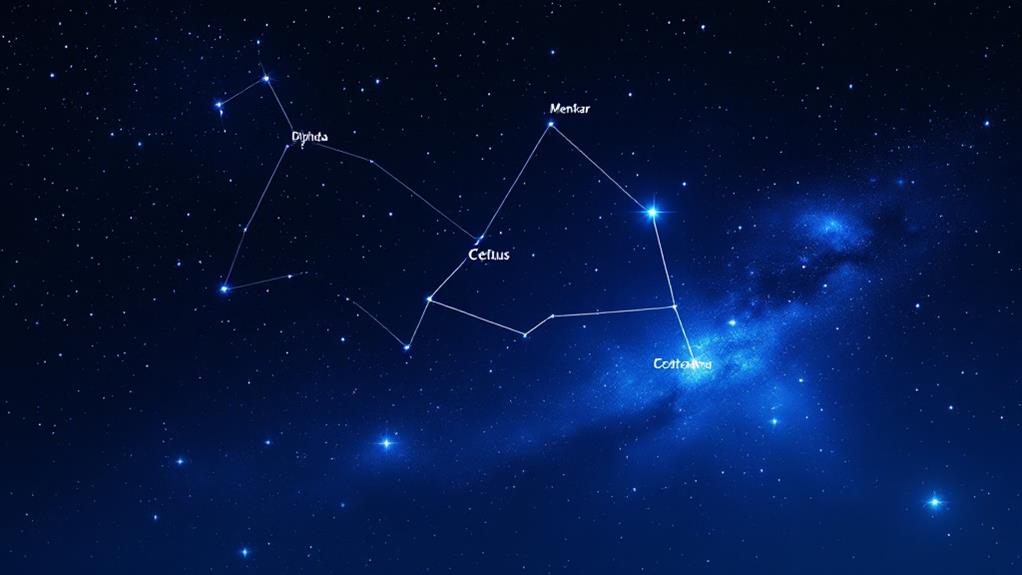 notable celestial constellations depicted