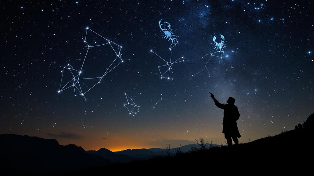 celestial animal shaped star patterns