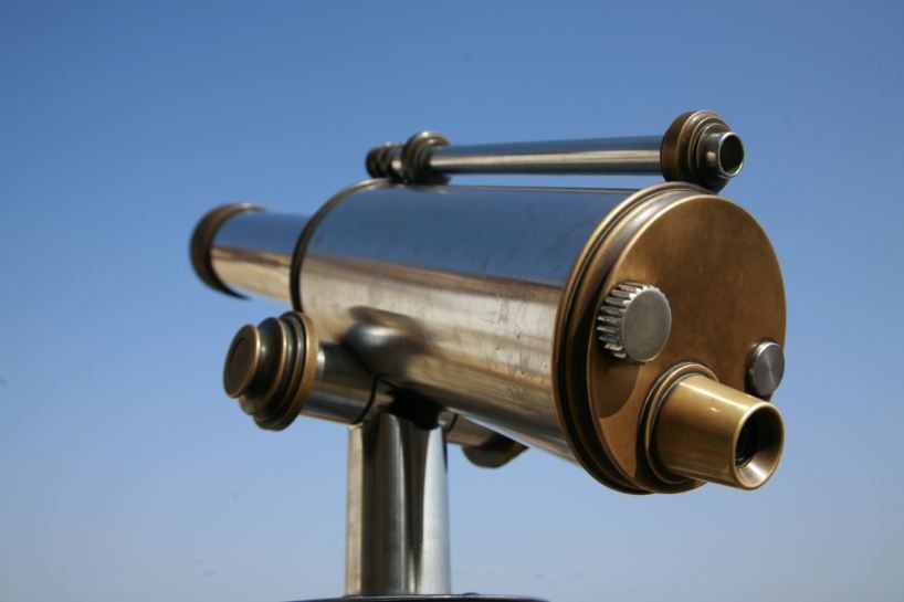 a huge telescope