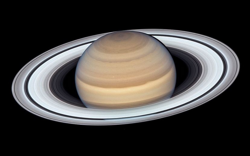 One of the most recent images of Saturn in 2019.