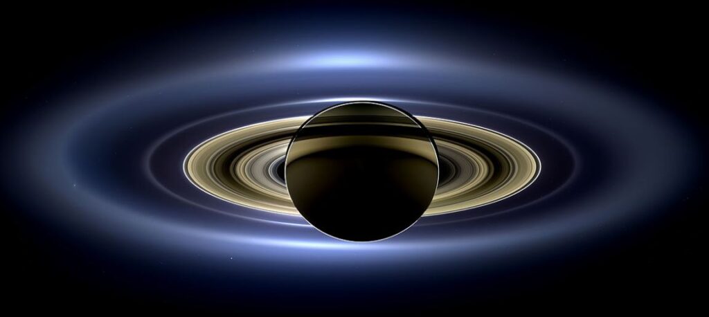 Such an amazing view of the planet Saturn.
