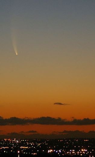 Comet McNaught spotted in Australia.