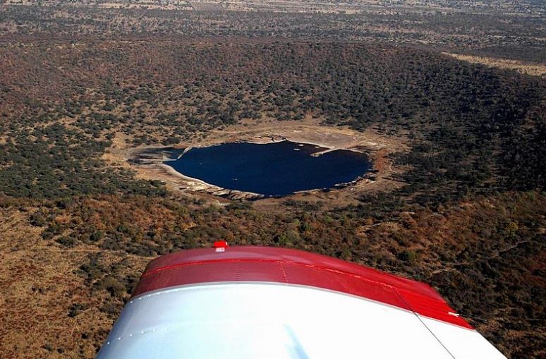 Size of Tswaing Crater