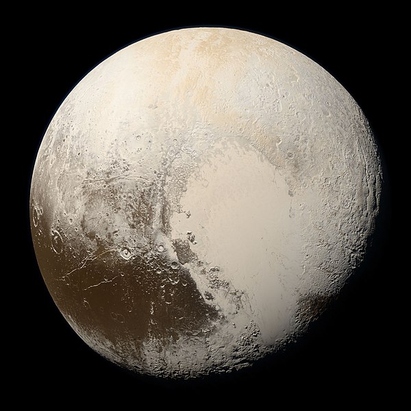 Pluto in True Color - High - Res