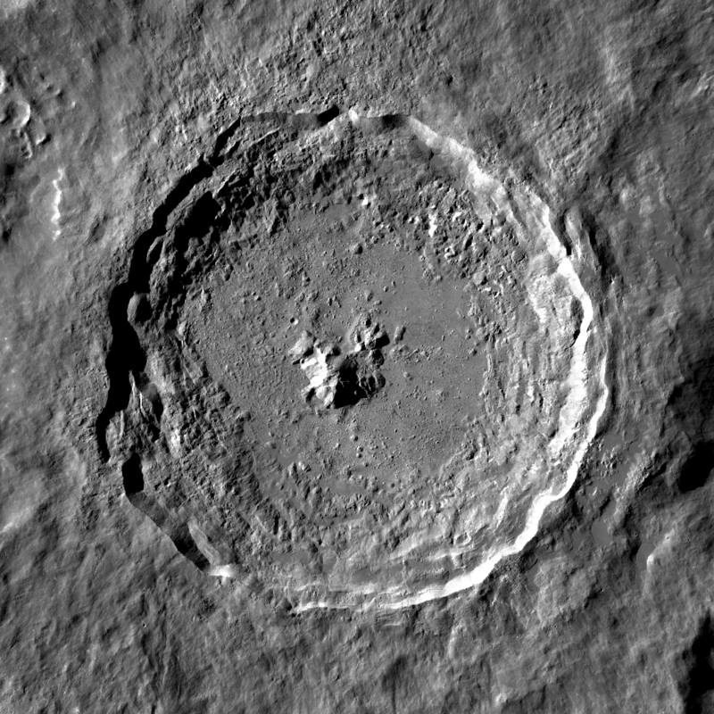 Tycho Moon Crater